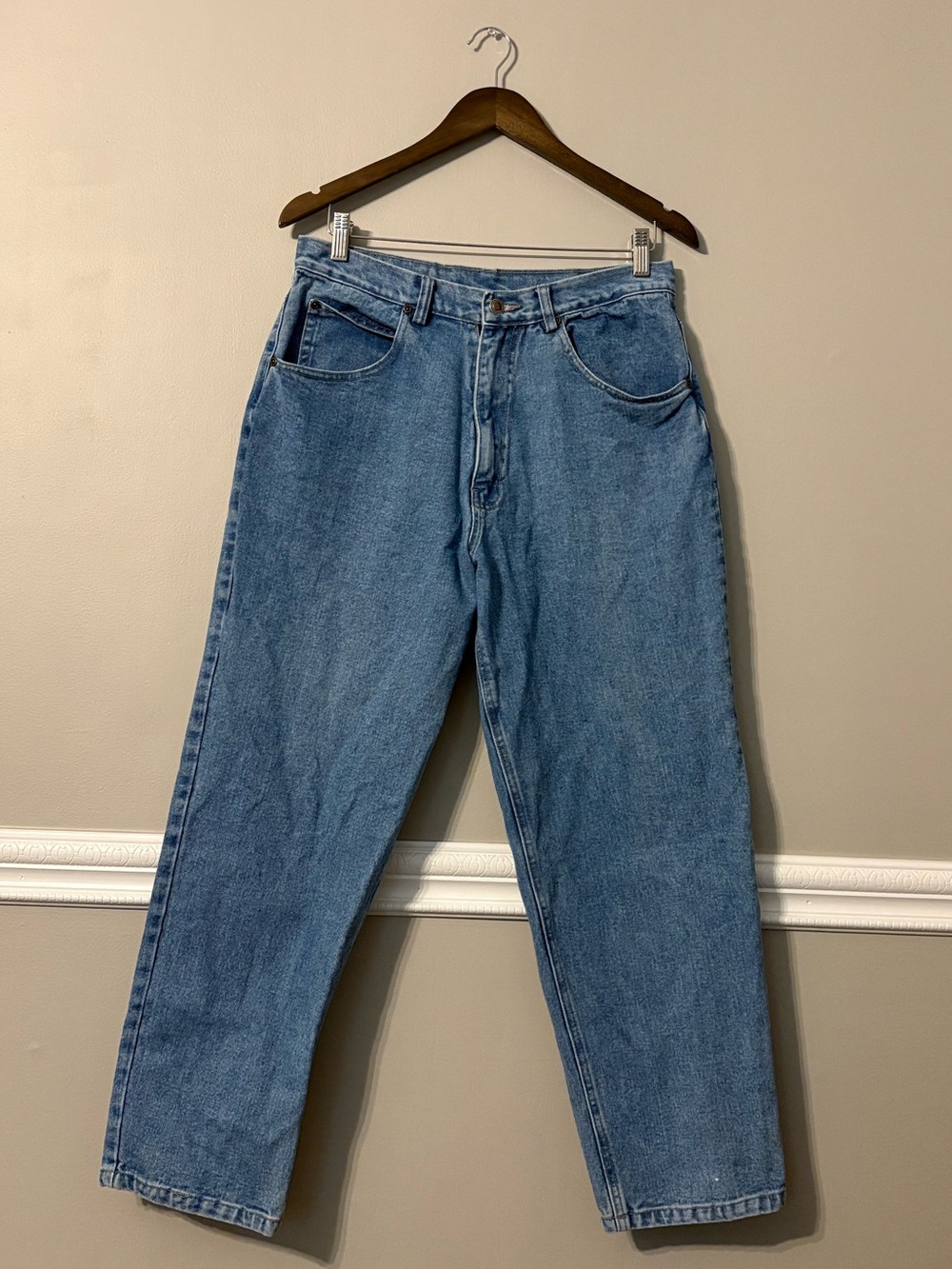 Vintage Northwest Outfitters Mom Jeans 14P High Rise Straight Leg 90s Denim - Picture 9 of 12
